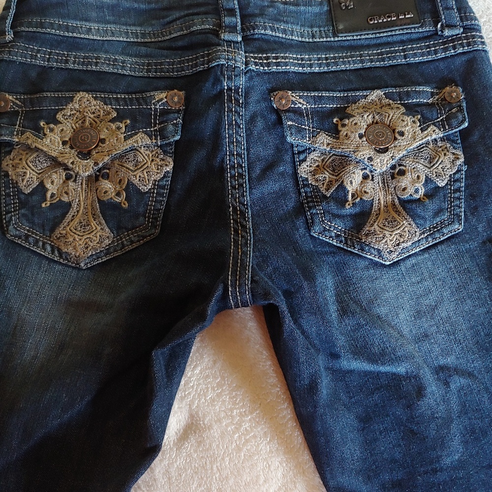 Grace In LA Cropped Jeans